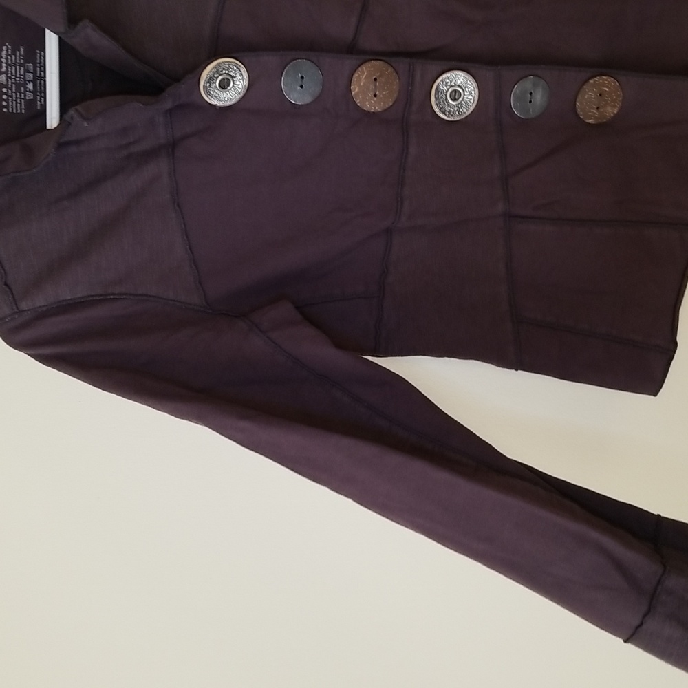 Neon Buddha Gray Button Up Jacket - Picture 4 of 6